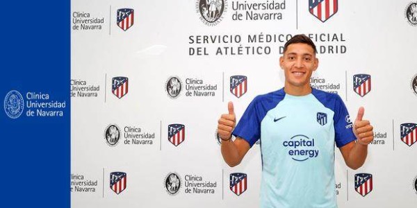 博鱼APP-官方：马竞签下右后卫莫利纳 签约5个赛季